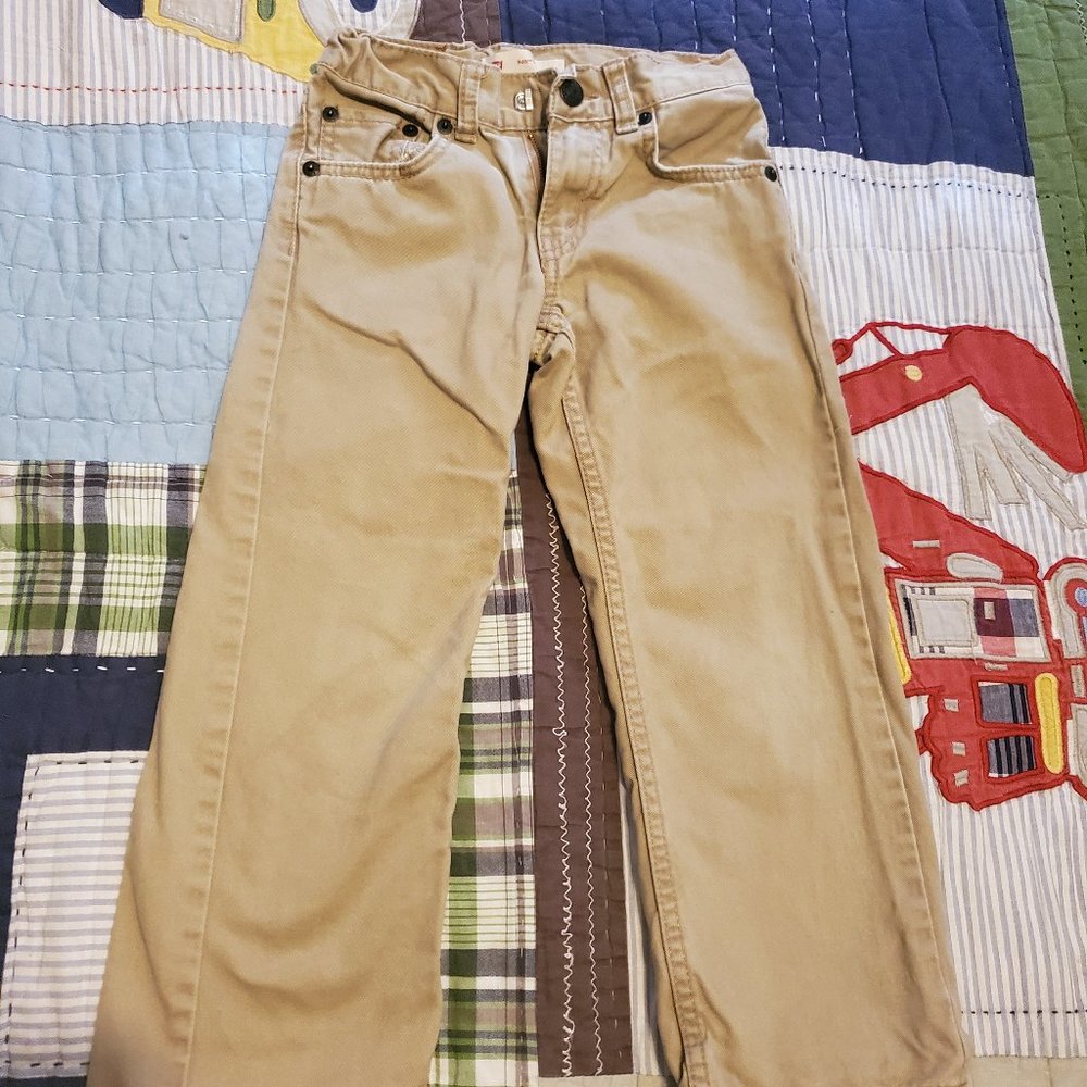 Levi's 505 Regulars Khaki Jeans